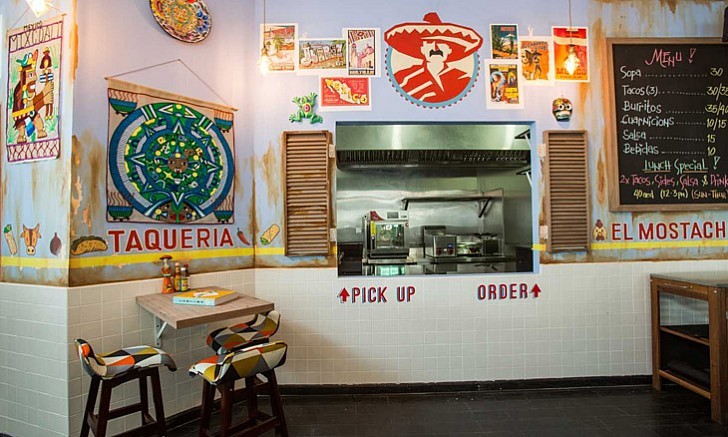 The latest venture of award-winning Bystro Group, El Mostacho is led by Mexican-born chef Isaac Mendoza. The restaurant offers genuine, home-style Mexican fare including classic favorites like burritos and nachos