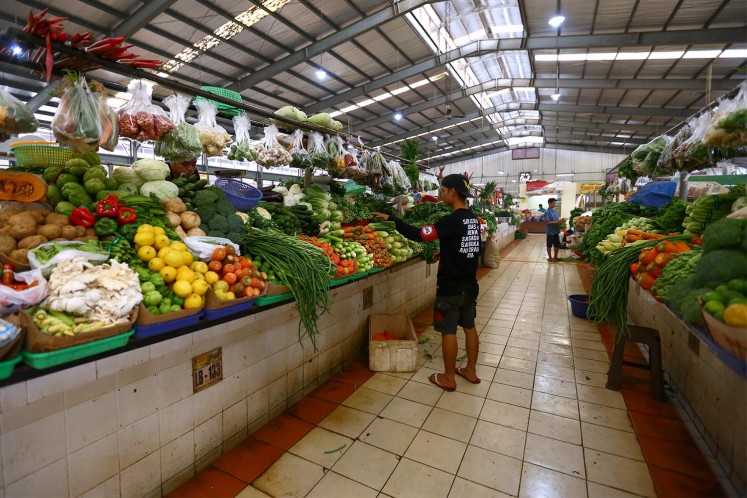 Fresh produce, meat, poultry and seafood are available in abundance in the market hall