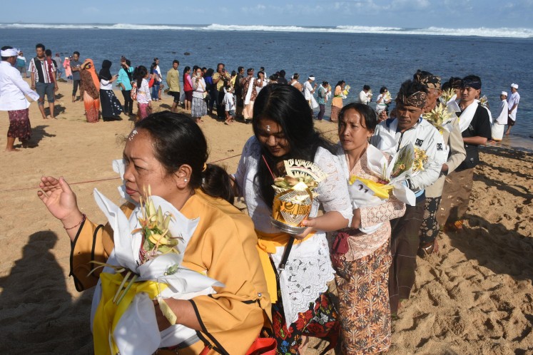 A mass ngaben ceremony in Malang, East Java took place on July 15. 