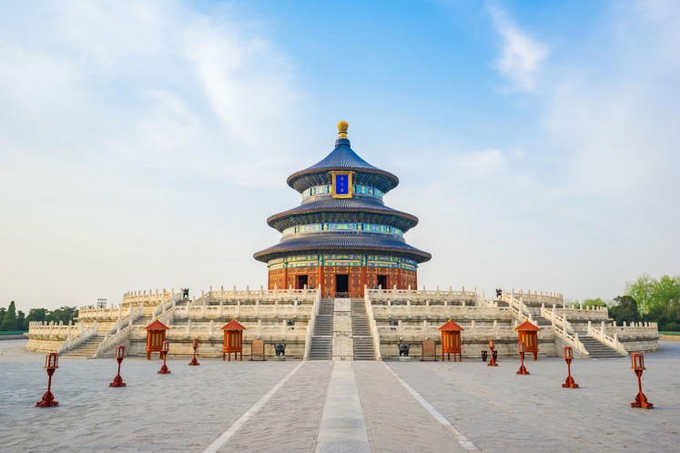 The Temple of Heaven is one of China's most iconic landmarks.