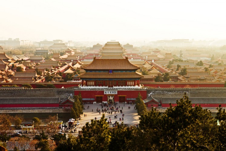 The Forbidden City, also known as the Palace Museum, is located in the Chinese capital of Beijing.