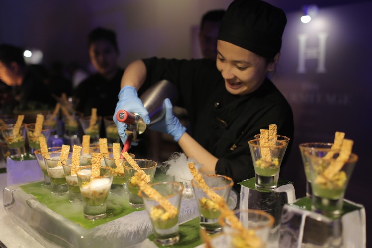The launch party of new Club Marriott features an array of food and beverages from four Marriott International properties in Jakarta namely The Westin Jakarta, Sheraton Grand Jakarta Gandaria City Hotel, Le Meridien Jakarta and The Hermitage Jakarta.