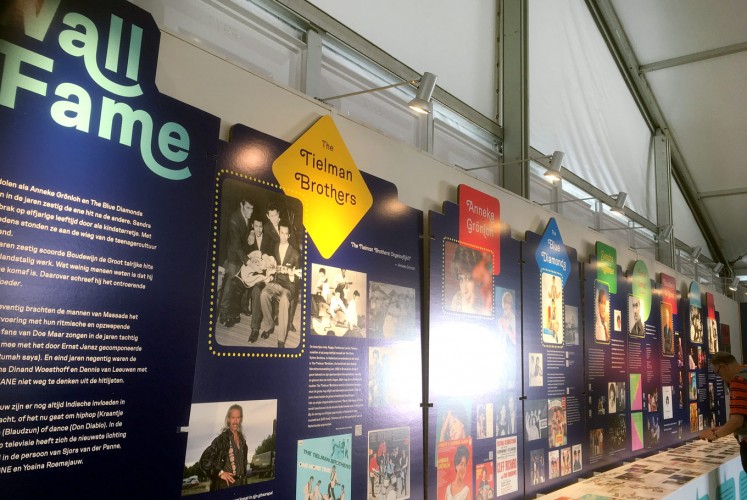 Icons: An exhibition celebrates contributions of the Indos — those of mixed Indonesian and Dutch heritage — to Dutch pop music during the Tong Tong Fair in The Hague. 