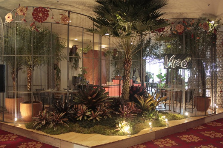 Green House by Maggie Joan pop-up restaurant during the 10th installment of Art Jakarta.