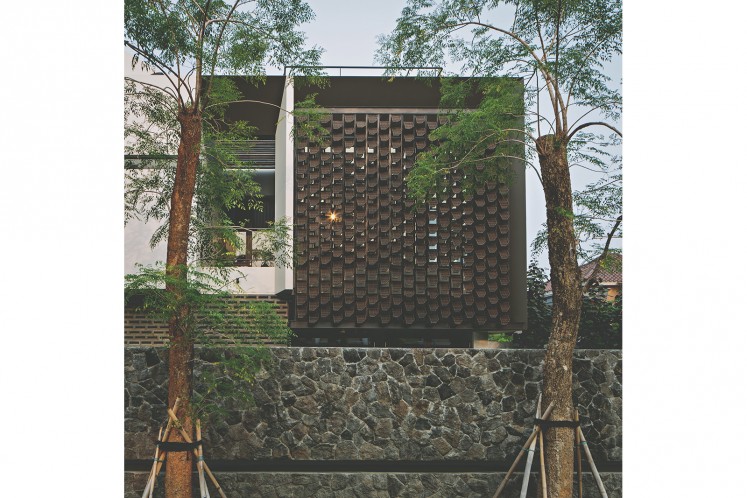 An example of Masulin Lim’s architectural weaving solutions.