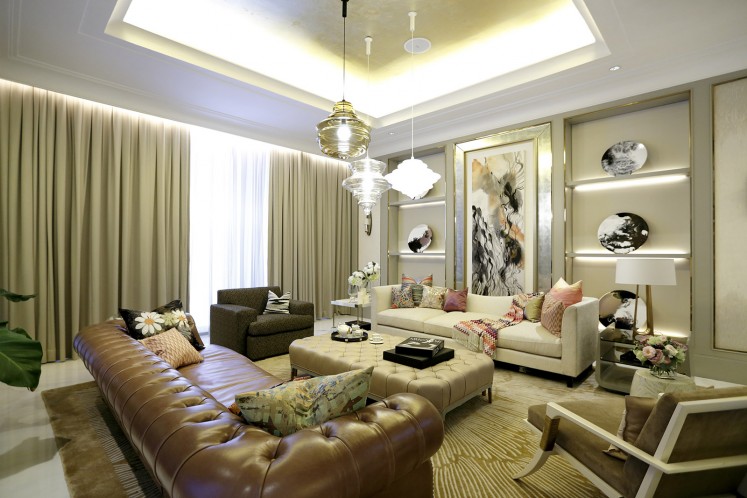 The show unit at the Residences at The St Regis Jakarta. Alexandra Champalimaud will design the St Regis Jakarta hotel.