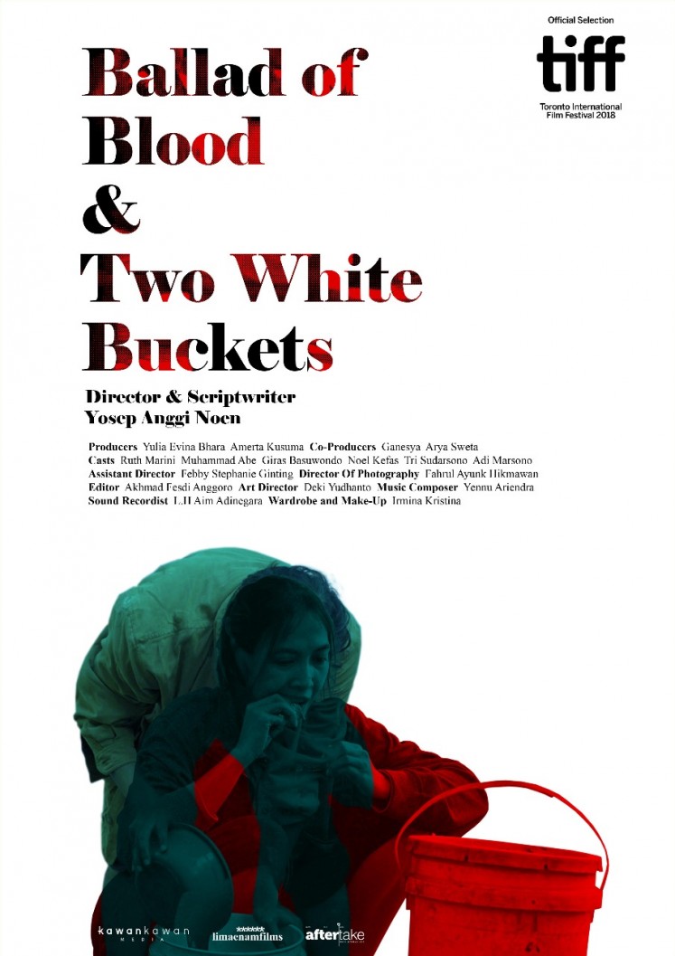'Ballad of Blood and Two White Buckets' has been selected to compete in the Short Cuts program at the 2018 Toronto International Film Festival.