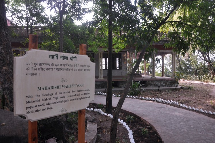 This photograph taken on December 8, 2015 shows the bungalow where the Beatles and their friends would attend spiritual sessions with self-styled guru Maharishi Mahesh Yogi at the Beatles ashram in Rishikesh. An abandoned spiritual retreat in northern India where The Beatles famously learned to meditate has been opened to the public, with plans to turn it into a touristy yoga centre