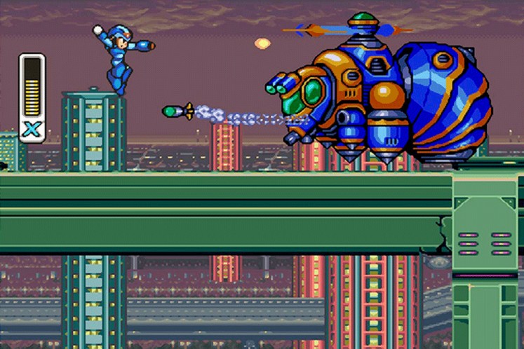 For fun: Colorful enemies and challenging levels make the Mega Man X series an addictive gameplay experience.