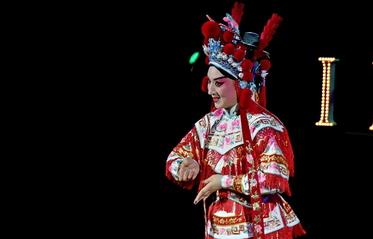 Cultural heritage: I Beijing Opera tells the story of Hua Mulan, the warrior girl who took her father's place in the army to save her nation from invaders.