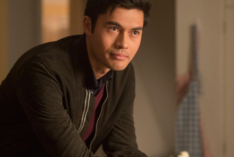 Henry Golding plays Emily's husband, Sean Towsend, in 'A Simple Favor', casting aside the lovable mantle of Nick Young in 'Crazy Rich Asians'.