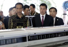 Jakarta-Bandung railway project stuck in land acquisition stage