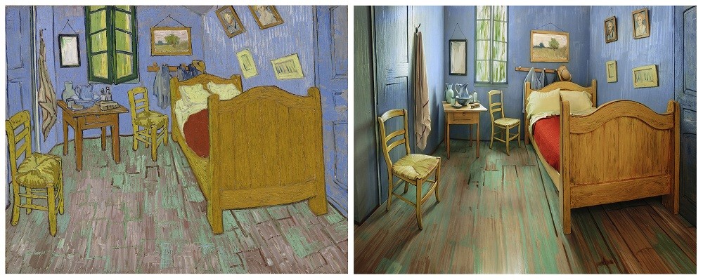 Van Gogh S Bedroom Recreated In Chicago As Airbnb Rental