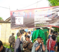 Corpse of Poso terrorist buried in hometown