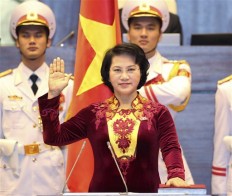 Vietnam elects first chairwoman of parliament