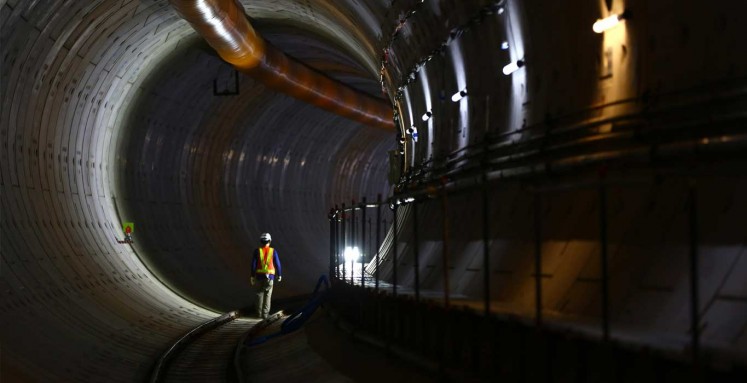Digging the city: MRT Tunnel Jakarta