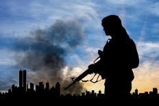 Illustration of terrorism.