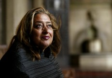 Innovative Iraqi-British architect Zaha Hadid dies at 65