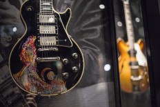 Guitars, clothes and grunge at Rolling Stones exhibition