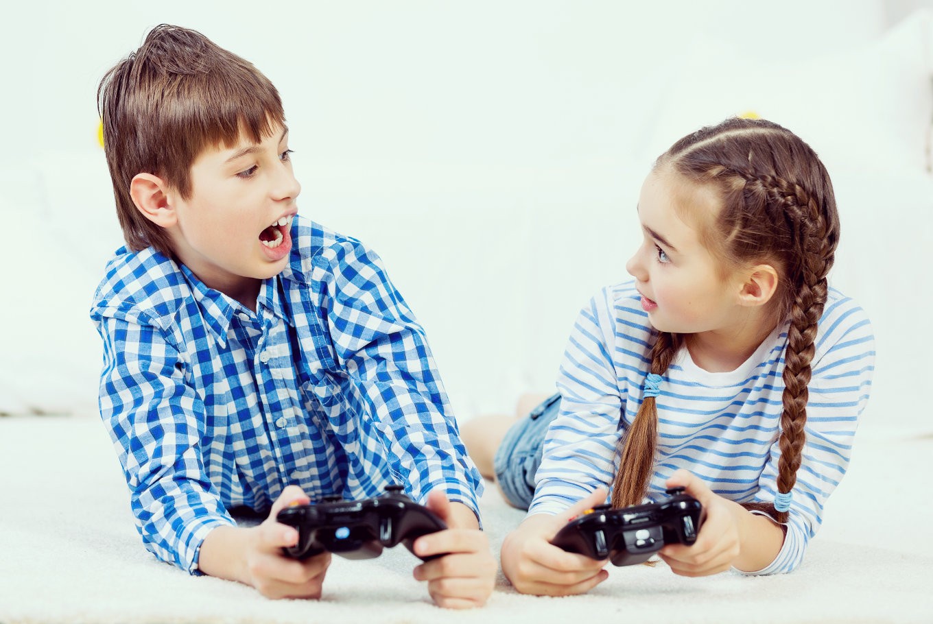 Kids playing video games not all bad