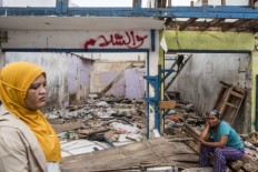 Traffic rerouted during Pasar Ikan demolitions