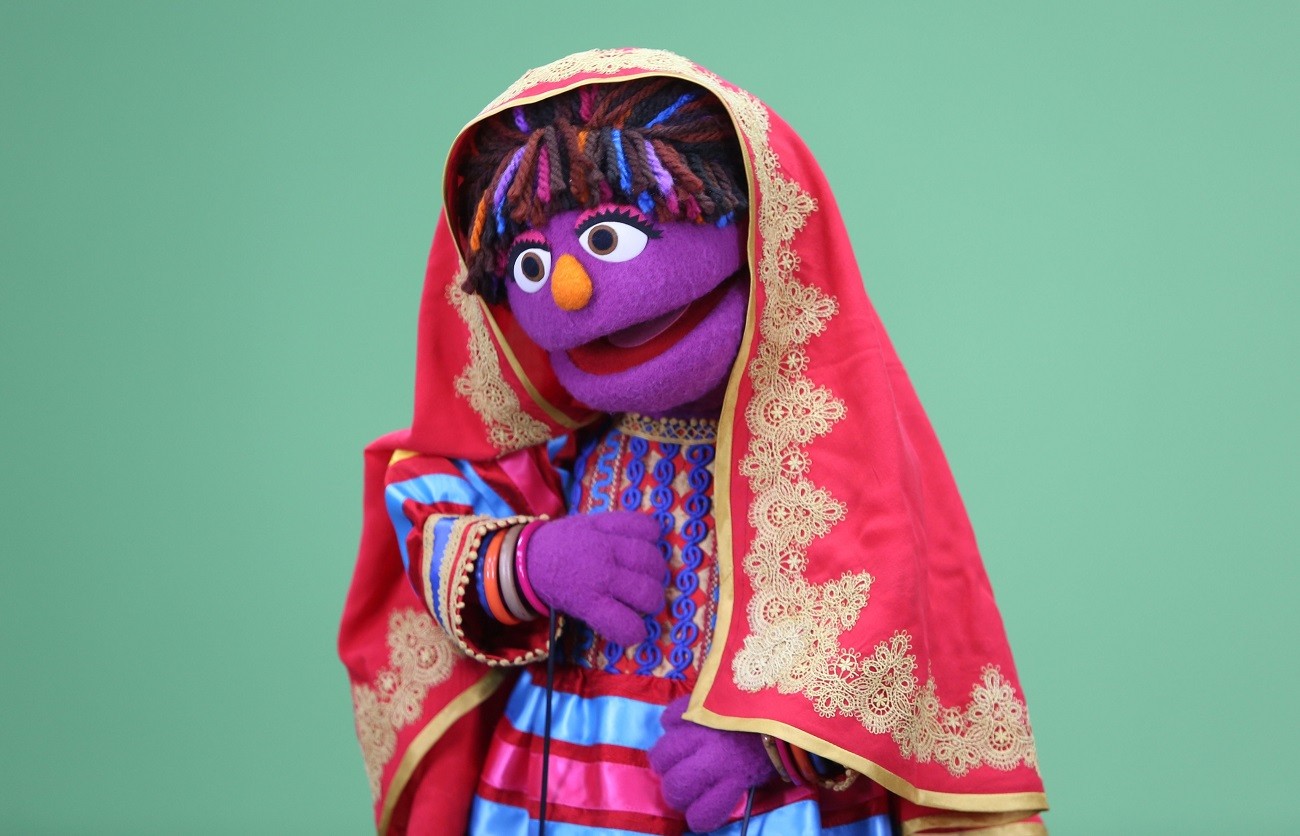 Zari, new female puppet, joins Afghan Sesame Street 
