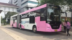 Jakarta kicks off operation of female-only buses