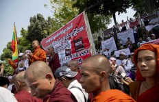 Protest in Myanmar targets US Embassy use of term 'Rohingya'
