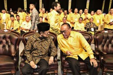 Golkar candidates must pay $75,000 in chairperson race 