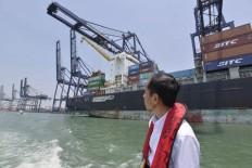 Jokowi's second year: Visible infrastructure commitment