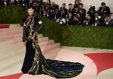 Metallics reigned on Met Gala red carpet 