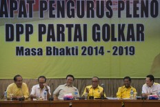 Golkar leadership race heats up