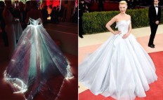 Claire Danes literally glows in Zac Posen
