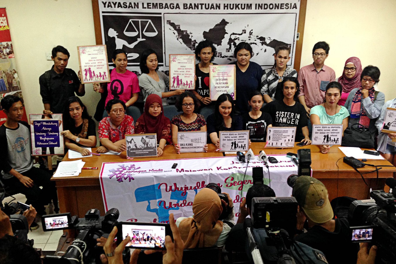 Govt urged to pass bill to combat sexual violence against women - National  - The Jakarta Post