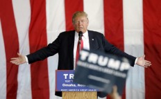 More big-name Republicans abandon Trump; he just shrugs 