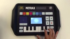Create your own music using McDonald’s placemat