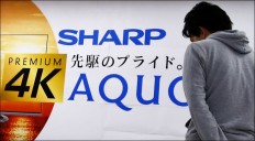 Sharp sticks with LCD for high-end devices