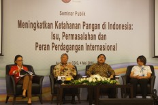 CSIS food resiliency seminar: What can we learn?
