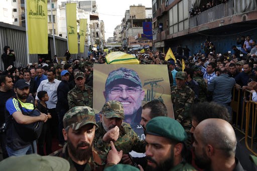 Hezbollah Says Commander Killed By Syrian Insurgent Shelling - World ...