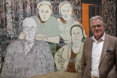 Dutch Holocaust museum exhibits Jeroen Krabbe paintings 