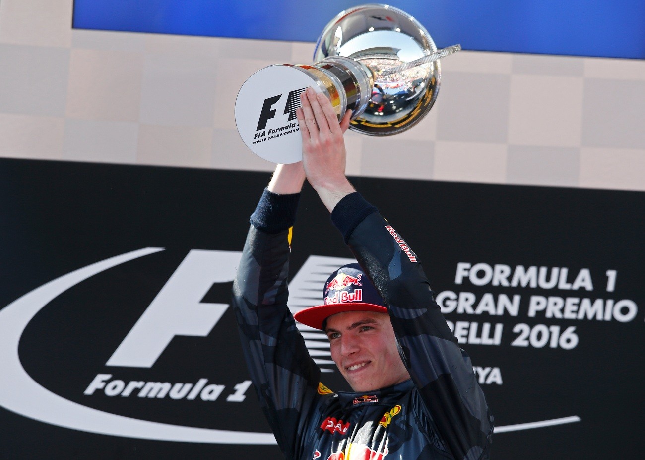 Verstappen becomes youngest F1 winner after Mercedes crash