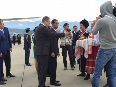 Jokowi arrives in Russia to meet Putin, attend summit