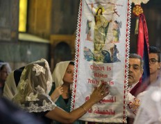  Egypt Coptic church suspends Easter Holy Week services over virus
