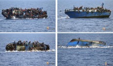 EU: Some 20 bodies spotted as migrant boat sinks off Libya