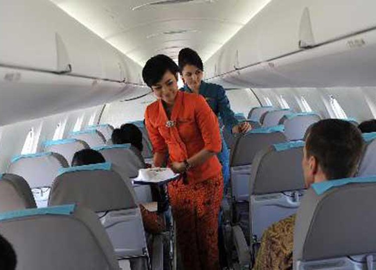 Garuda flight attendant suffers sexual harassment  National  The