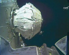 NASA successfully inflates new space station room 