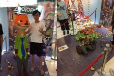 China artist's $15,000 Lego artwork destroyed by little boy