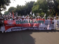 Thousands rally in protest of alleged revival of PKI