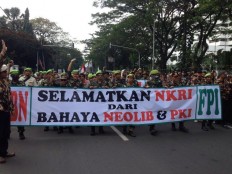 Tense discussion about 1965 event at UGM