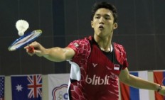 Home favorite Jonatan ends fairytale run at Indonesia Open